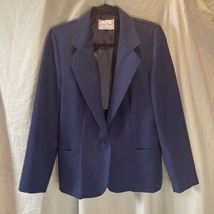 Vintage Levi “ Bend Over “ Blue Women’s Blazer